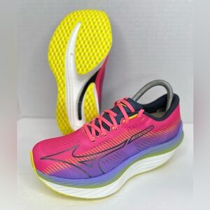 Mizuno Wave Rebellion Pro Womens Salesman Samples Sz 8 Pink/Ombre Purp NWOB